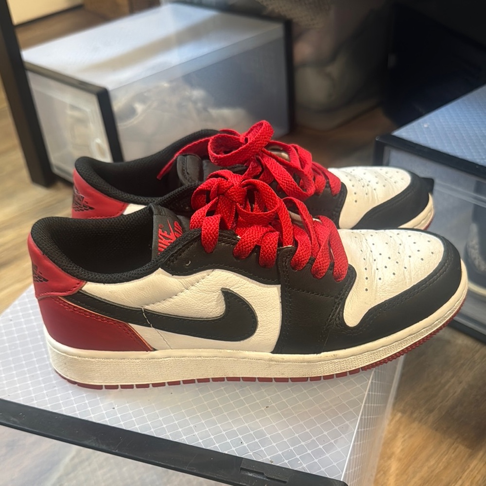 Nike Red and Black Sneakers Iconic Design